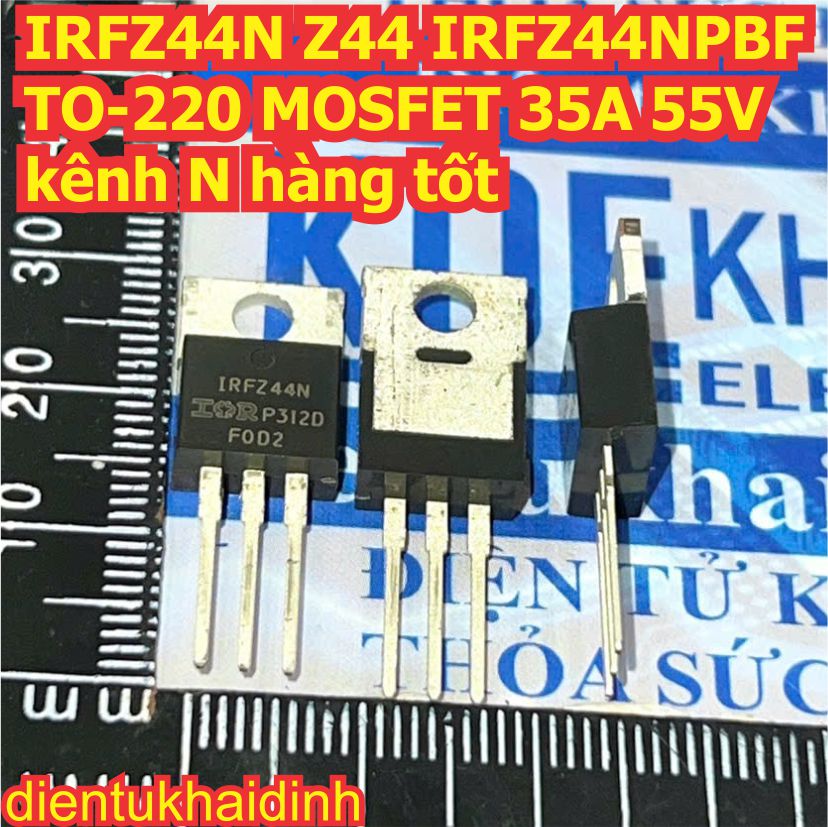 IRFZ44N IRFZ44 Z44 IRFZ44NPBF TO-220 MOSFET 35A 55V N-CH kênh N kde1454