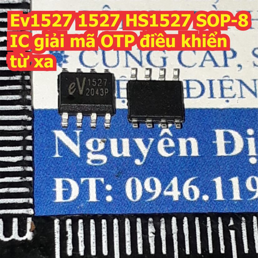 EV1527 1527 HS1527 SOP-8 IC giải mã OTP điều khiển từ xa kde8494