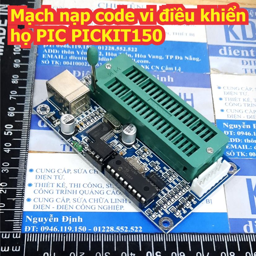 Mạch nạp code vi điều khiển họ PIC PICKIT150 kde8517