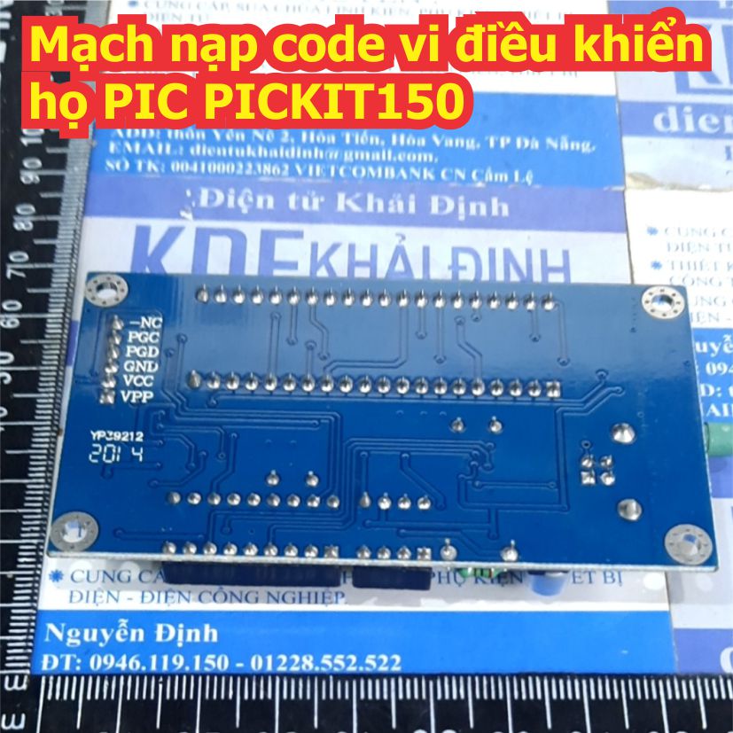 Mạch nạp code vi điều khiển họ PIC PICKIT150 kde8517