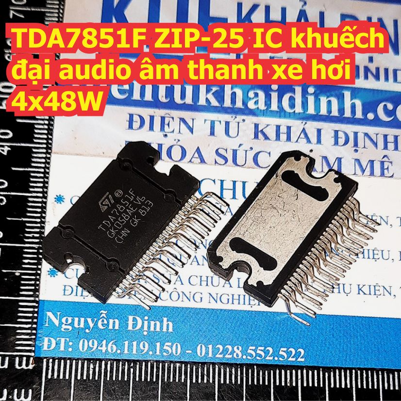 TDA7388 TDA7851F TDA7851L TDA7851 TB2929AHQ TB2929HQ 7388 7851 2929 ZIP-25 IC amly khuếch đại âm thanh oto 4-CH kde9072