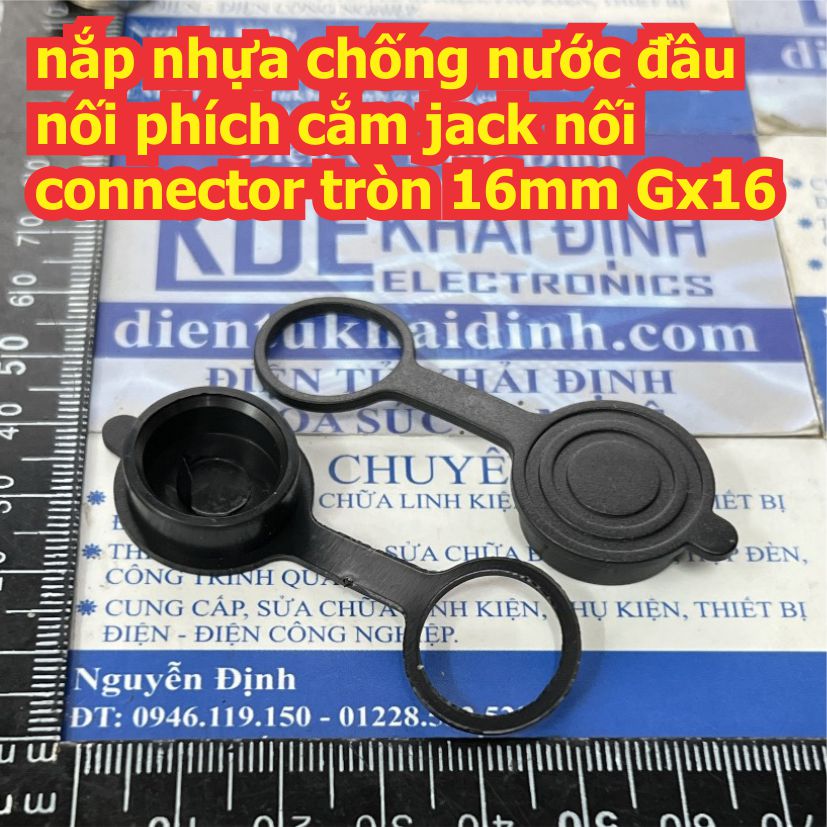 Đầu nối phích cắm jack nối connector tròn 16mm GX16 2P 2 chân ~ 8 chân kde7557