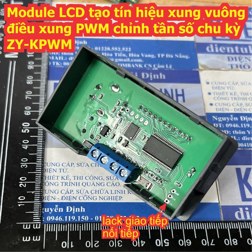 Module LCD Bộ tạo tín hiệu xung vuông điều xung PWM chỉnh tần số chu kỳ ZY-KPWM kde9201