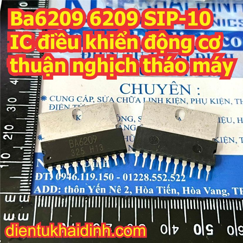 BA6238A BA6238 6238 BA6239A BA6239 6239 BA6209 6209 SIP-10 IC điều khiển động cơ 2 kênh thuận nghịch tháo máy kde9251