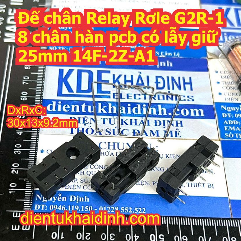 Relay Rơle OMRON G2R-1-E 8 chân 16A / G2R-1 5 chân 10A 250Vac 12VDC 24Vdc kde7738