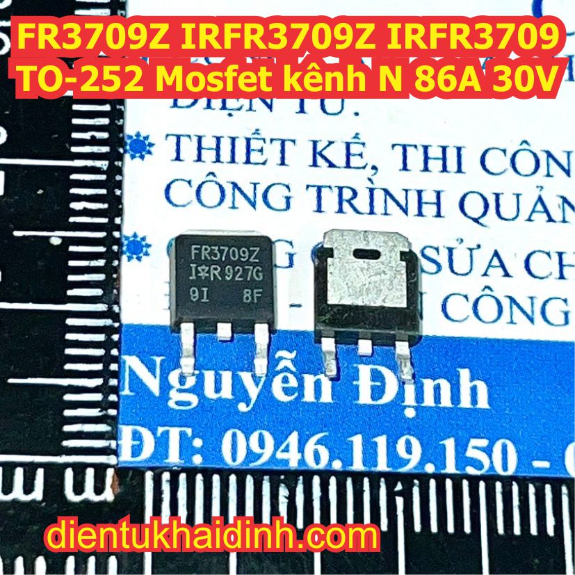 FR3707Z FR3707 IRFR3707Z FR3709Z FR3709 IRFR3709Z FR3710Z FR3710 IRFR3710Z FR3711Z FR3711 IRFR3711Z FR4105Z FR4105 IRFR4105ZTO-252 Mosfet kênh N kde9335