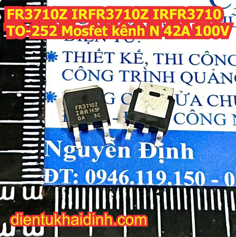 FR3707Z FR3707 IRFR3707Z FR3709Z FR3709 IRFR3709Z FR3710Z FR3710 IRFR3710Z FR3711Z FR3711 IRFR3711Z FR4105Z FR4105 IRFR4105ZTO-252 Mosfet kênh N kde9335