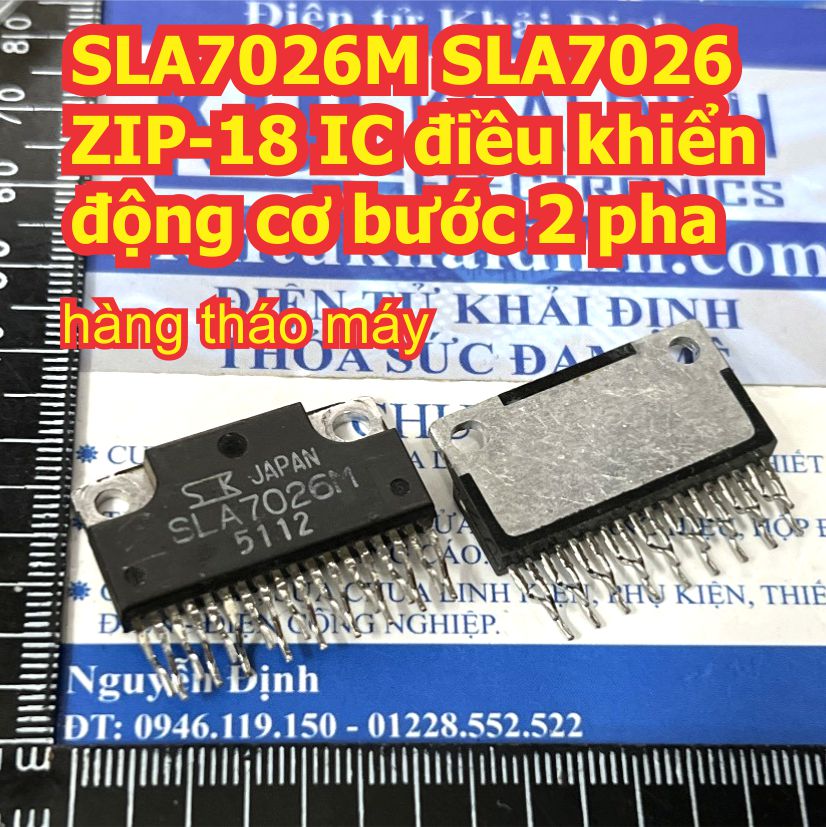 SLA7026M SLA7026 7026 ZIP-18 IC điều khiển động cơ bước 2 pha kde9415