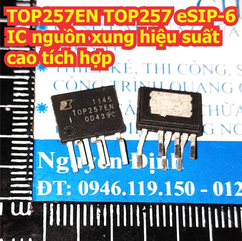 TOP257EN TOP257 TOP262EN TOP262 eSIP-6 IC nguồn xung hiệu suất cao tích hợp kde4898