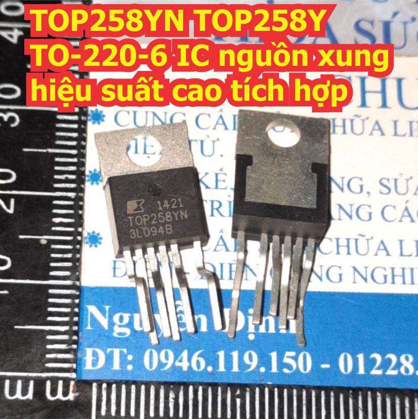 TOP257YN TOP257Y TOP257 TOP258YN TOP258Y TOP258 TO-220-6 IC nguồn xung hiệu suất cao tích hợp kde9423