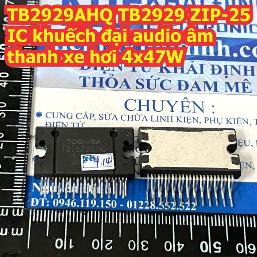 TDA7388 TDA7851F TDA7851L TDA7851 TB2929AHQ TB2929HQ 7388 7851 2929 ZIP-25 IC amly khuếch đại âm thanh oto 4-CH kde9072