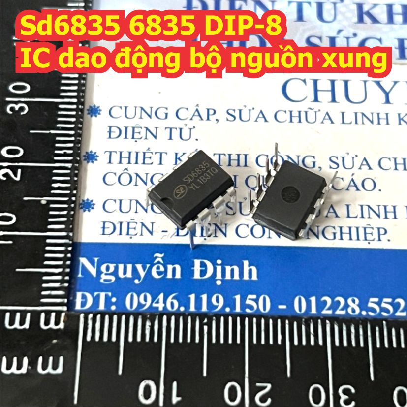 SD6834 6834 SD6835 6835 DIP-8 IC dao động bộ nguồn xung kde9531
