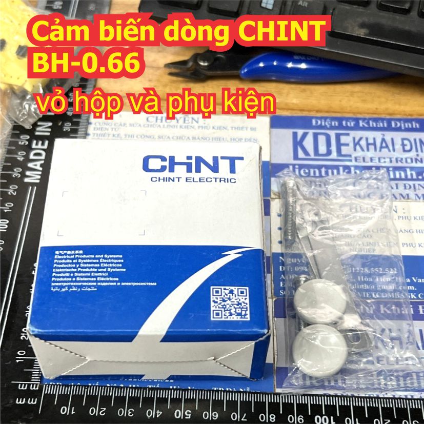 Cảm biến dòng đo lường CHINT BH-0.66 30IB 0.5 2.5VA 100/5A 5VA 250/5A kde9546