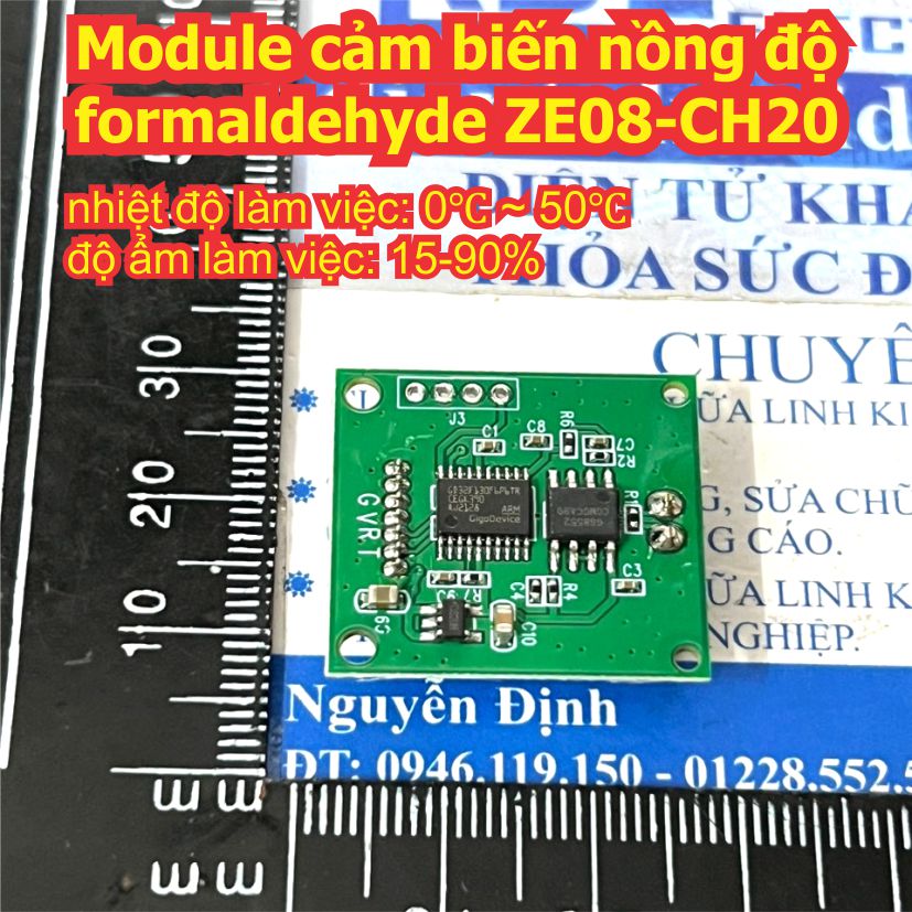 Module cảm biến nồng độ formaldehyde ZE08-CH20 SCNK-M1V2 / VOCs sensor MS1100 CJMCV-1100 kde9614