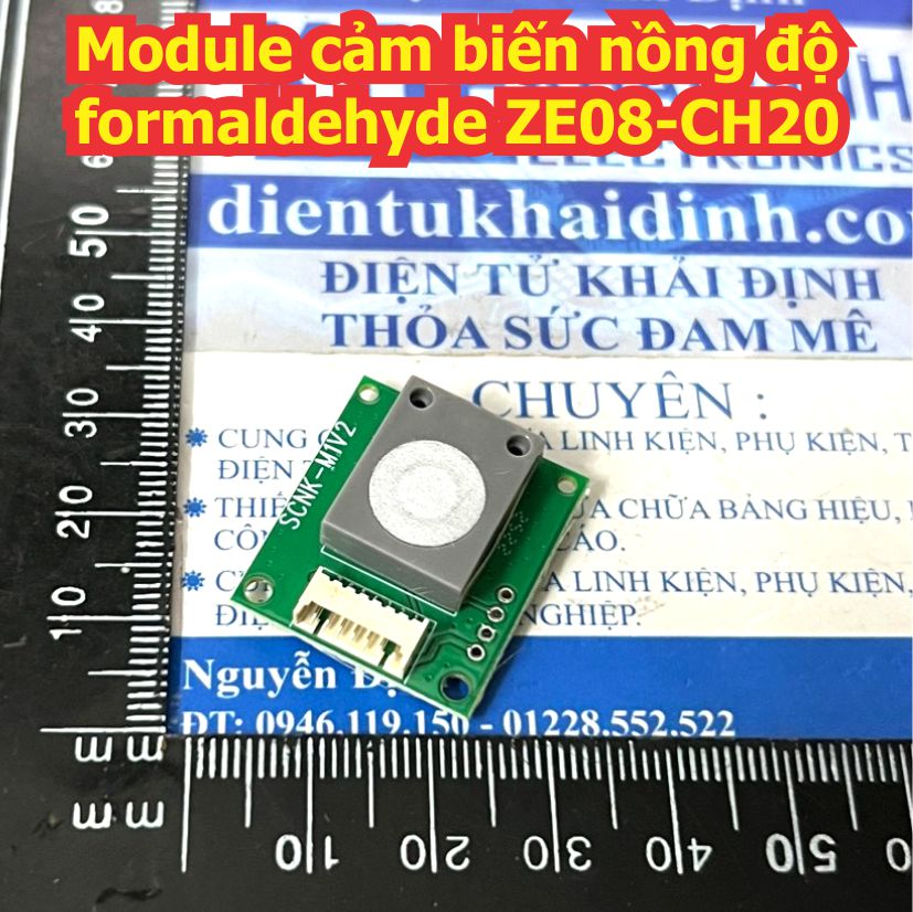 Module cảm biến nồng độ formaldehyde ZE08-CH20 SCNK-M1V2 / VOCs sensor MS1100 CJMCV-1100 kde9614