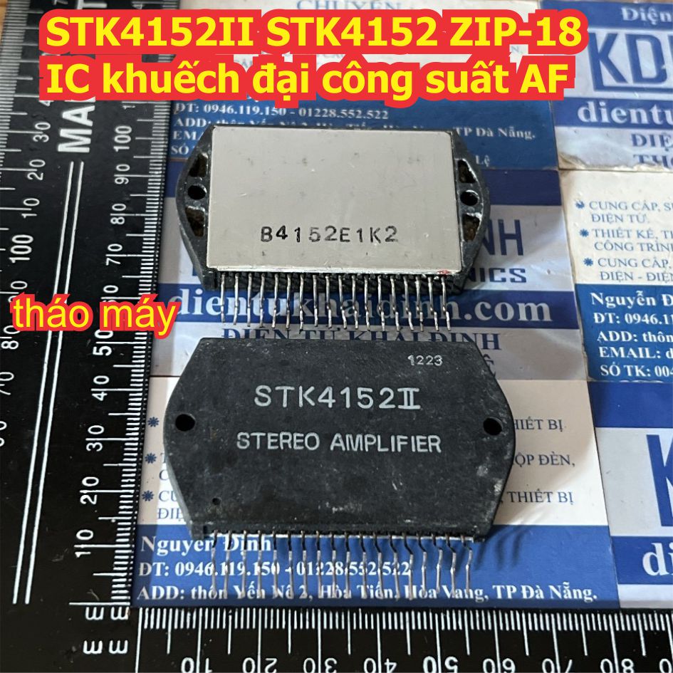STK4152II STK4152 ZIP-18 IC khuếch đại công suất AF kde9652
