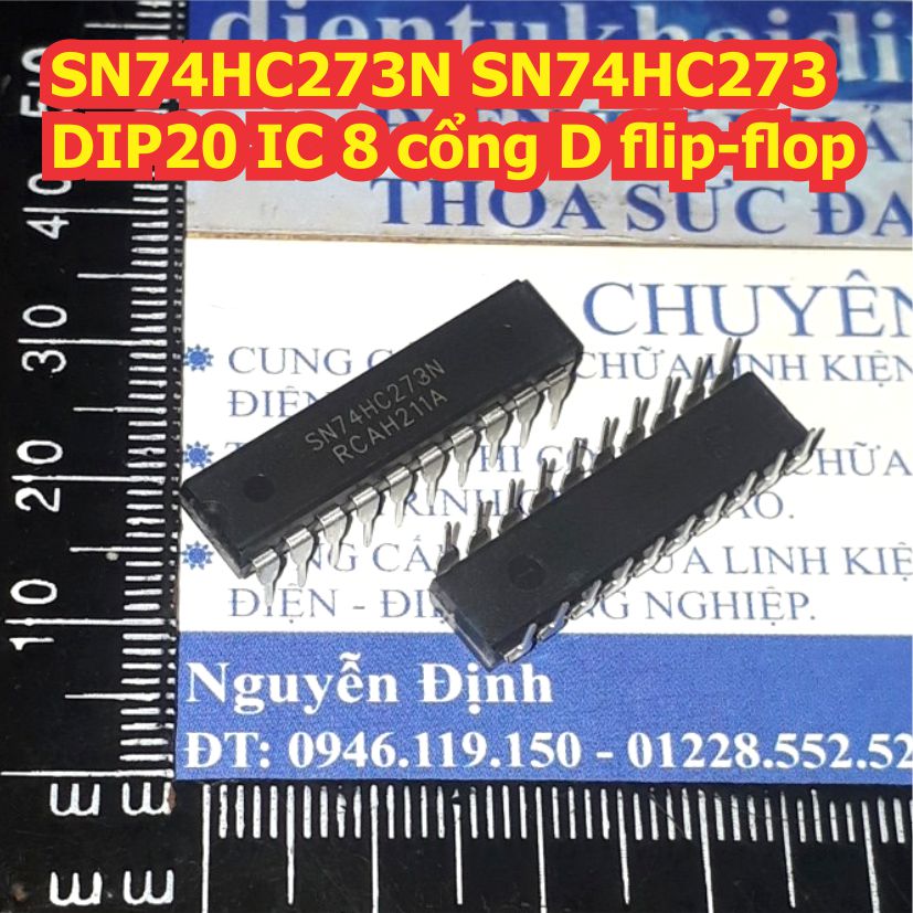 SN74HC273N 74HC273 SN74HC273 DIP20 IC 8 cổng D flip-flop kde9661