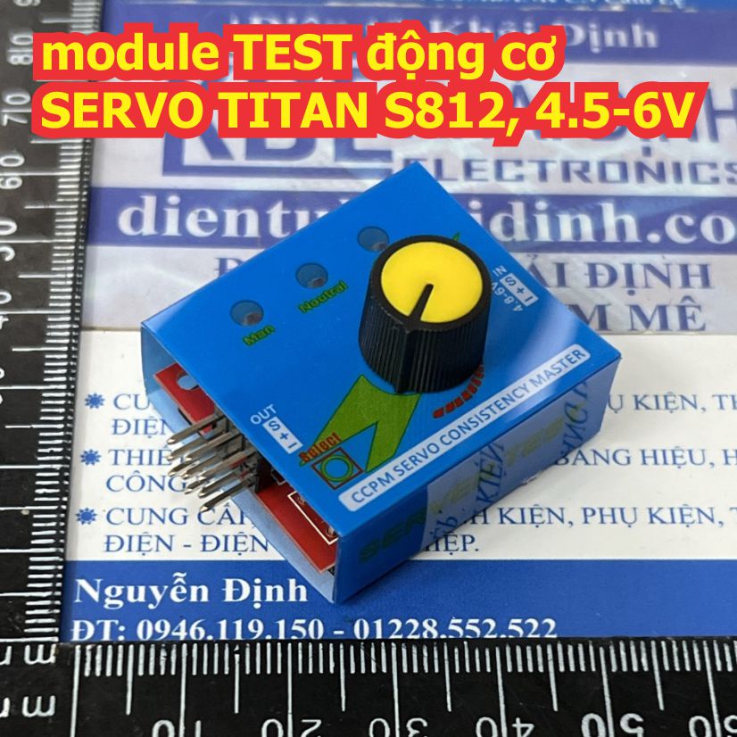 module TEST động cơ SERVO TITAN S812, 4.5-6V kde0307