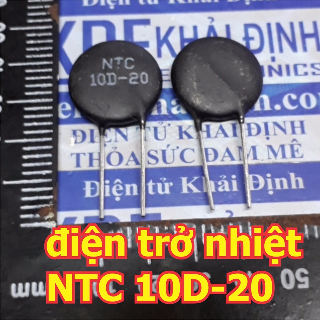 Điện trở nhiệt thermistor NTC 10D 10 Ohm 10D-7 10D-9 10D-11 10D-15 10D-20 kde0036