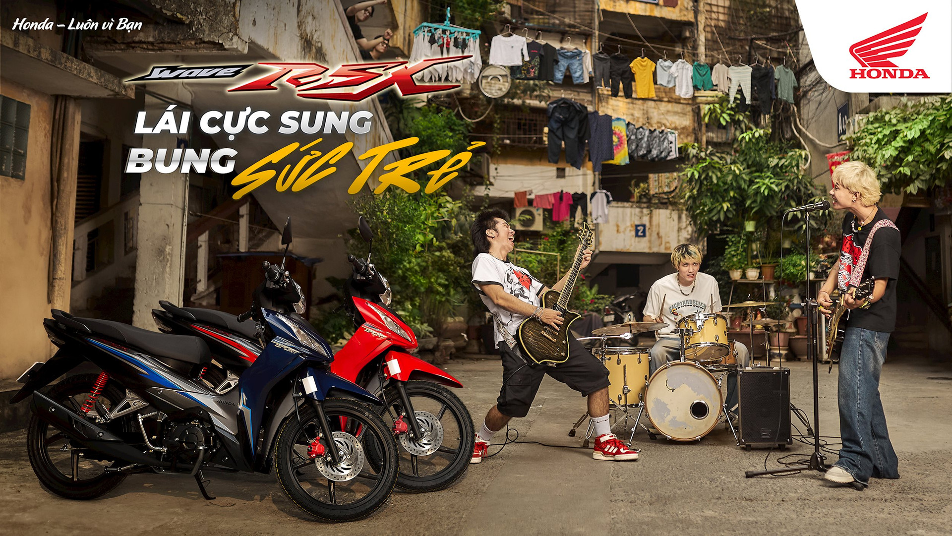 Honda Việt Nam giới thiệu Wave RSX FI phiên bản 2024 - “Lái cực sung, bung sức trẻ”