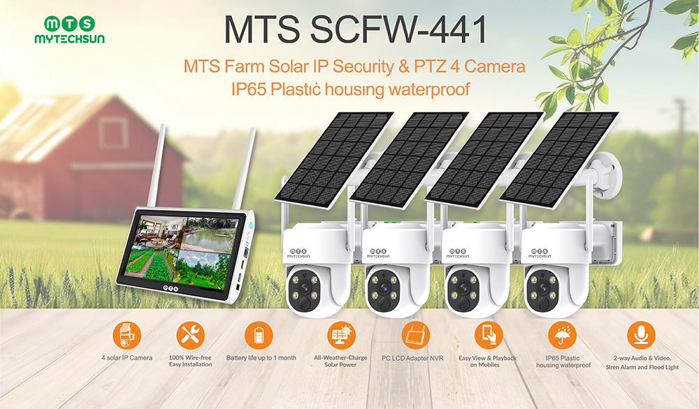 Camera Năng Lượng Mặt Trời MTS SCFW-441