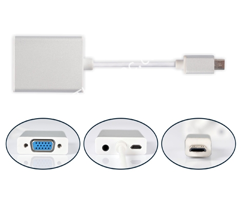 CÁP HDMI -> VGA AUDIO MICRO USB ZY 033 - Main Image