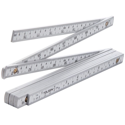 THƯỚC XẾP NHỰA 2M TOLSEN