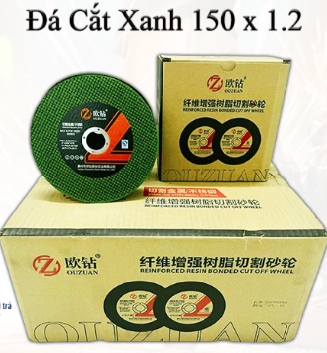 Đá Cắt Inox Ouzuan 150mm