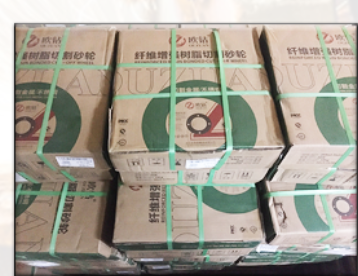 Đá cắt inox Sắt Ouzuan 350mm ( Màu Xanh, Đỏ )