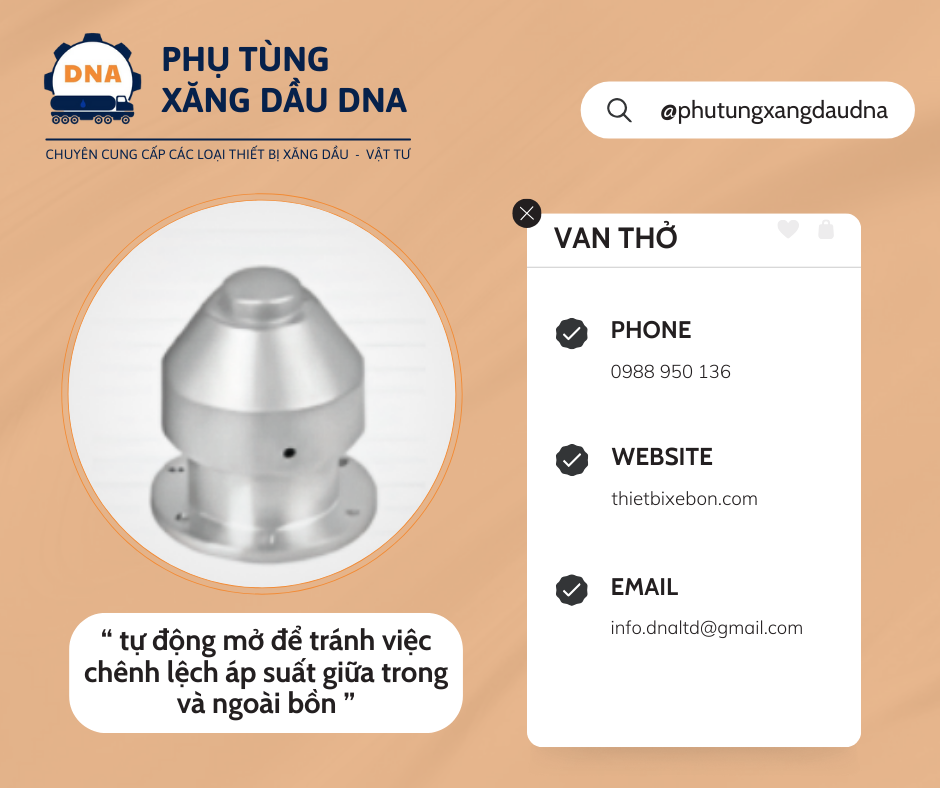 ỨNG DỤNG VAN THỞ