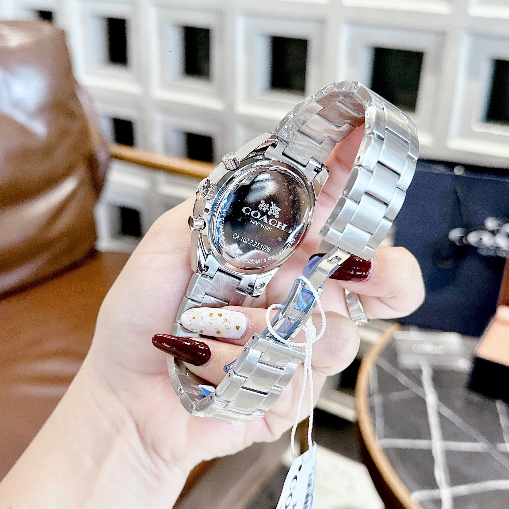 Đồng Hồ Coach Sullivan 14602032 |Nam Giới |Mặt Số Xanh Dương |Dây Kim Loại |Máy Pin (Quartz) |Size 44mm |donghogiatot.vn