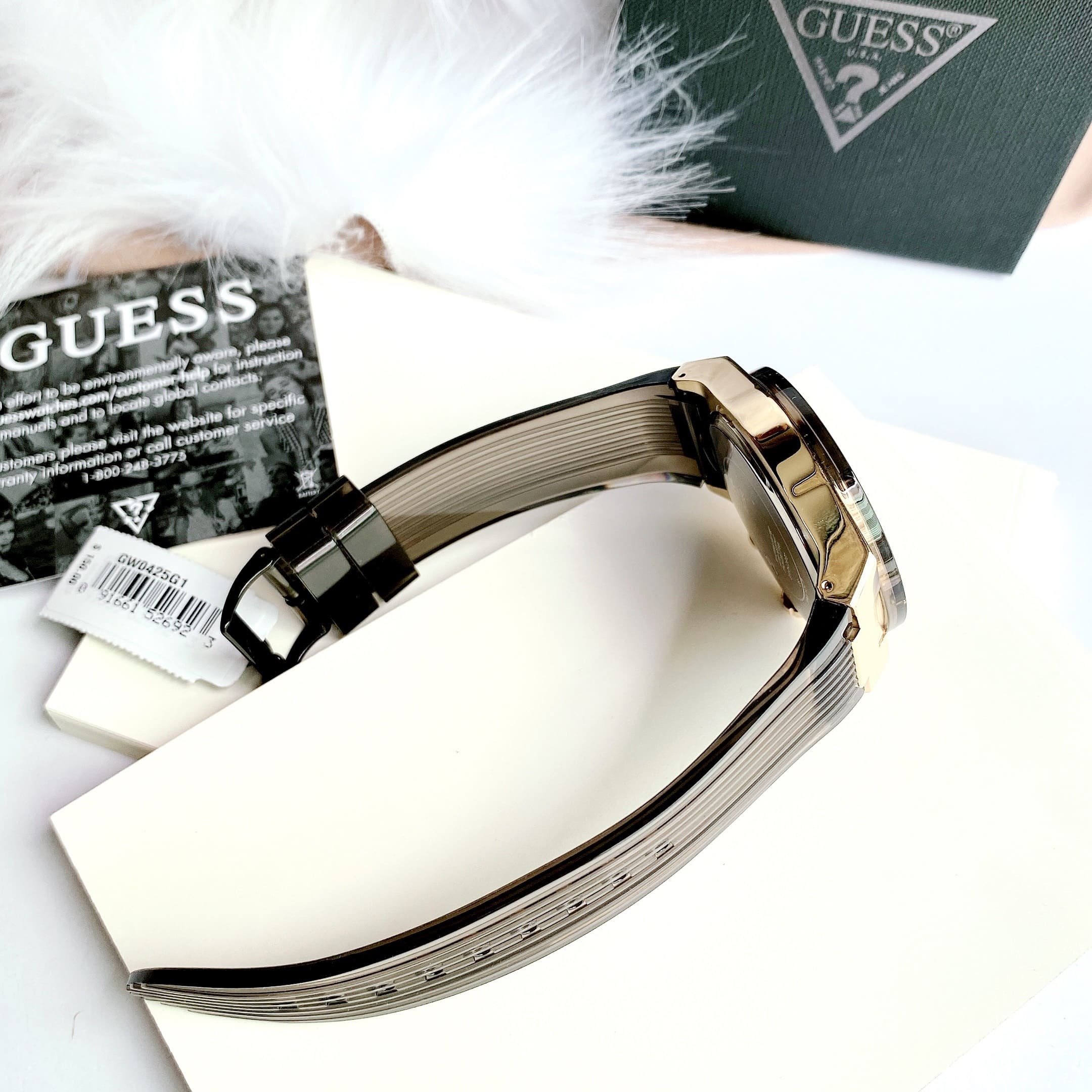 Đồng Hồ Guess Multi-Function |Nam giới |Mặt Tròn |Dây Sillicone Đen |Máy Pin (Quartz) |Size 46mm |donghogiatot.vn