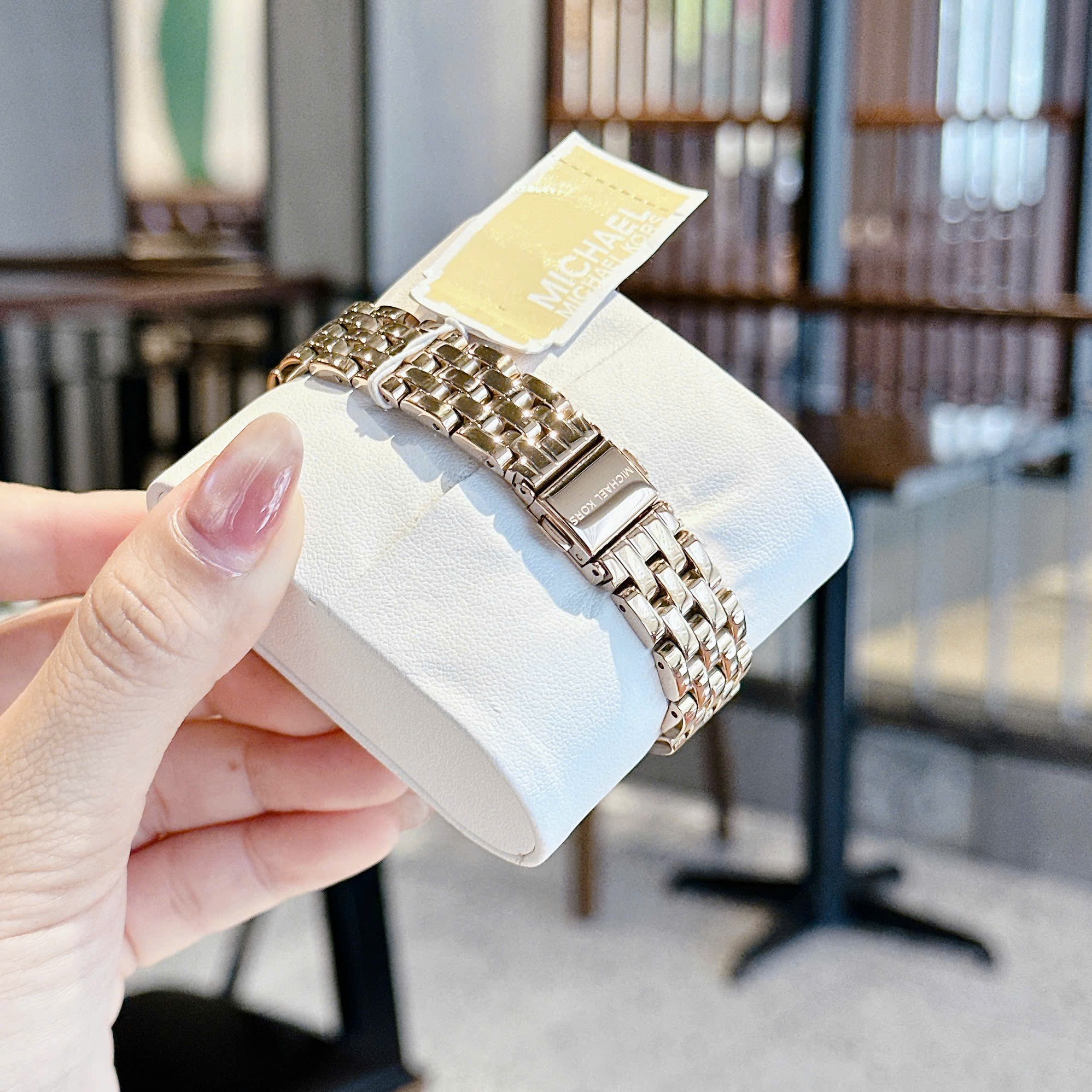 Đồng Hồ Micheal Kors Lexington-Mini |Nữ Giới |Dây Kim Loại Vàng Hồng |Máy Pin (Quartz) |Size 36mm |donghogiatot.vn