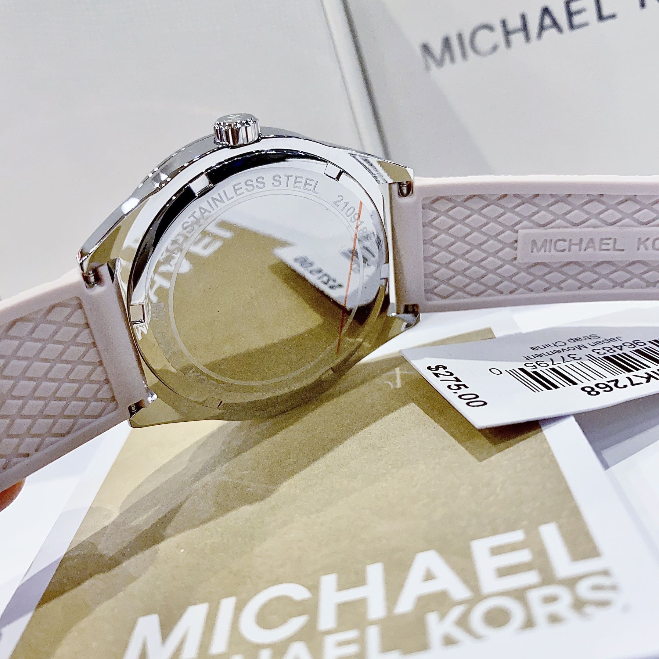 Đồng Hồ Michael Kors Jessa |Nữ Giới |Chronograph |Dây Silicone Hồng |Máy Pin (Quartz) |Size 40mm |donghogiatot.vn