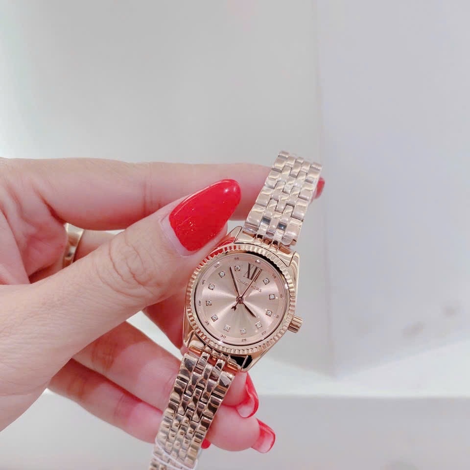 Đồng Hồ Michael Kors Lexington |Nữ Giới |Rose Gold |Dây Kim Loại |Máy Pin (Quartz) |Size 26mm |donghogiatot.vn