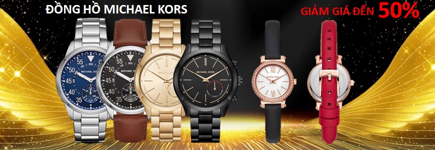 Banner Khuyến mãi Đồng hồ Michael Kors giá rẻ