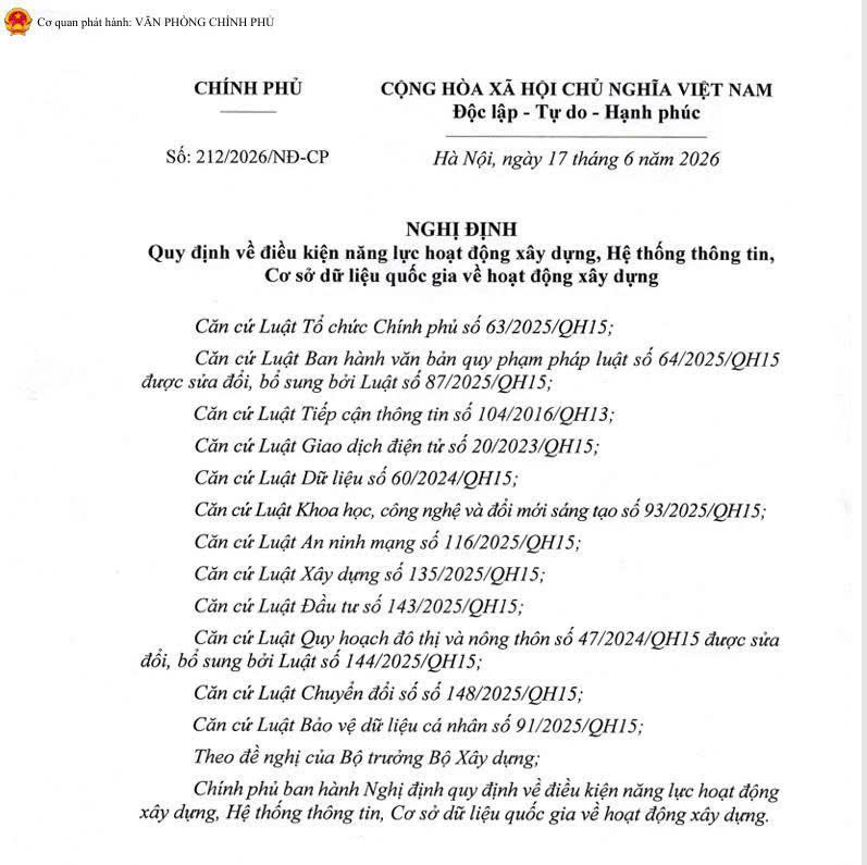 CẤP GIẤY PHÉP HOẠT ĐỘNG XÂY DỰNG CHO NHÀ THẦU NƯỚC NGOÀI TẠI VIỆT NAM