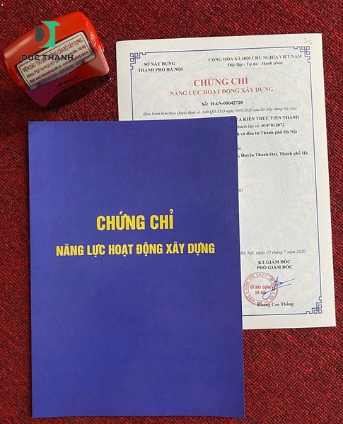Điều kiện cấp chứng chỉ năng lực hoạt động xây dựng