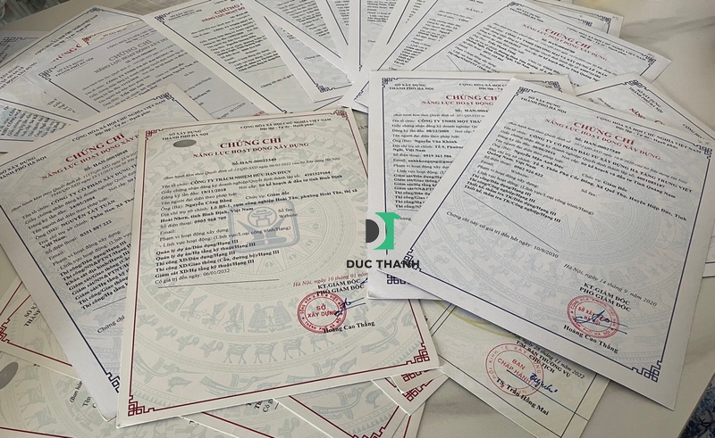 Tất tần tật về quy trình cấp chứng chỉ năng lực hoạt động xây dựng đơn giản, dễ dàng