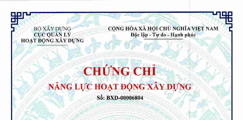 Trường hợp không cần sử dụng chứng chỉ năng lực hoạt động xây dựng 