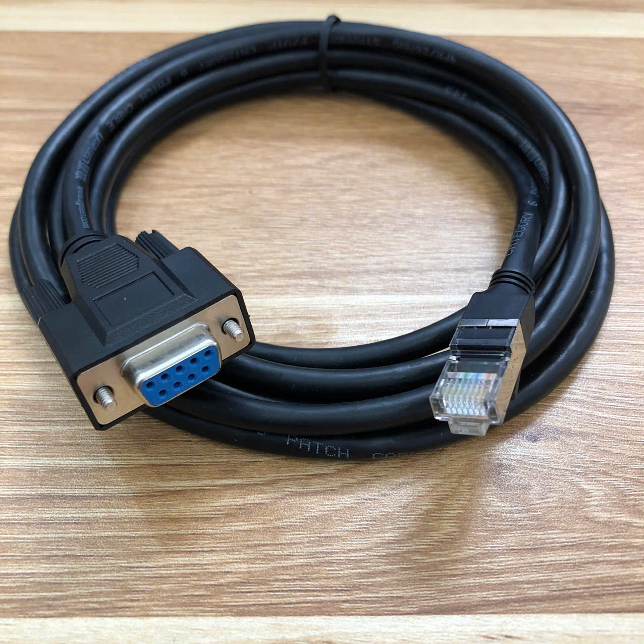 Cáp lập trình OPCA-02 Cable RS232 DB9 Female to RJ45 Male dài 1.5M dùng ...