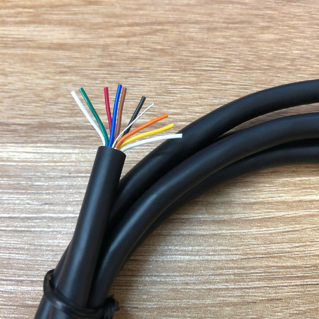 Cáp điều khiển RJ48 RJ50 10P10C 10 pin to 10 Core Connector dài 1M