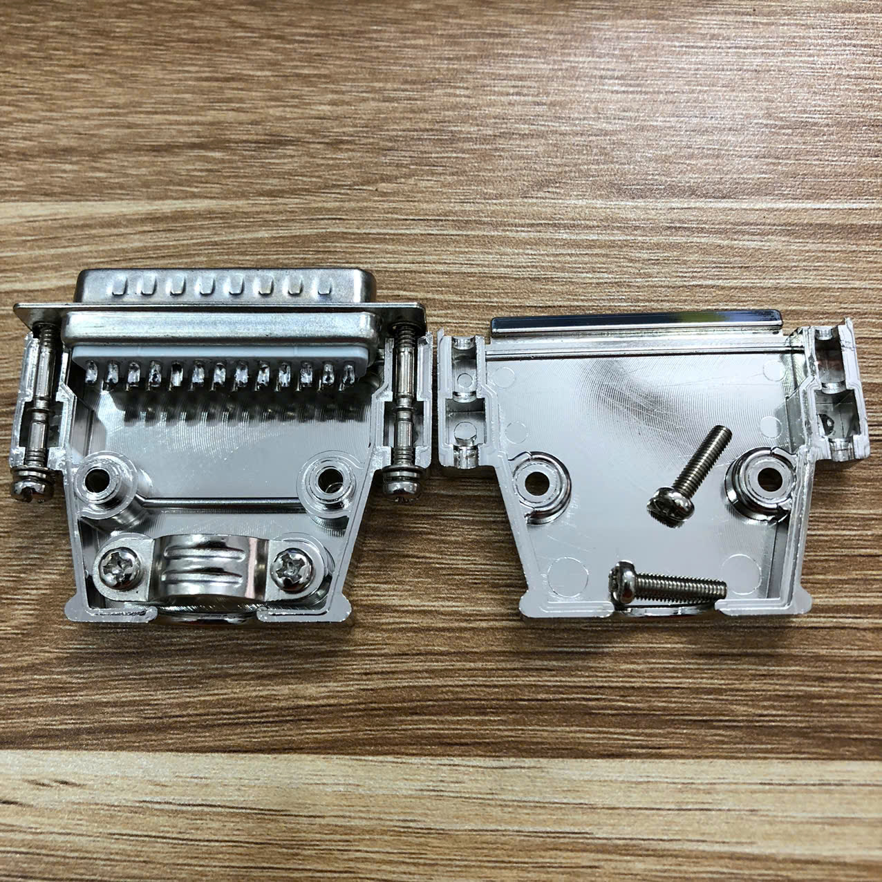 Đầu nối dây cáp D-SUB DB25 Pin Male CCC-25 Solder Type Straight Adapter ...
