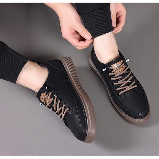 Giầy nam buộc dây kiểu converse