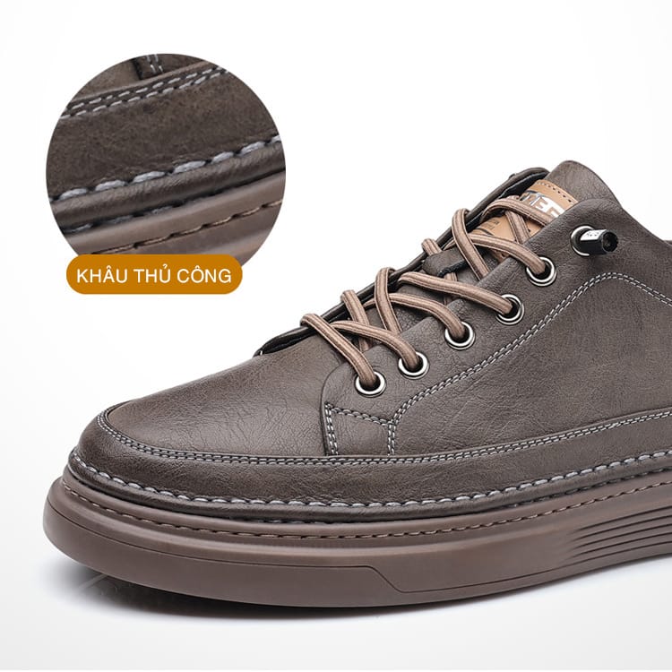 Giầy nam buộc dây kiểu converse
