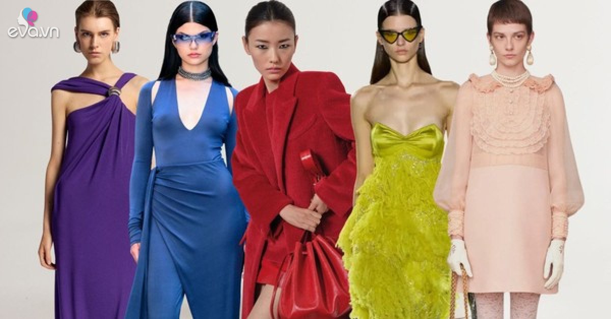 2025 - năm của những sắc màu rực rỡ: Vàng, đỏ, xanh dương, xanh lá và tím