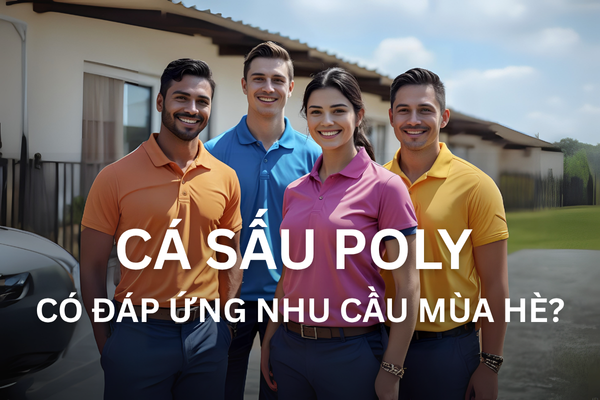 Vải vàng của áo đồng phục – Cá sấu Poly có đáp ứng nhu cầu mùa hè?