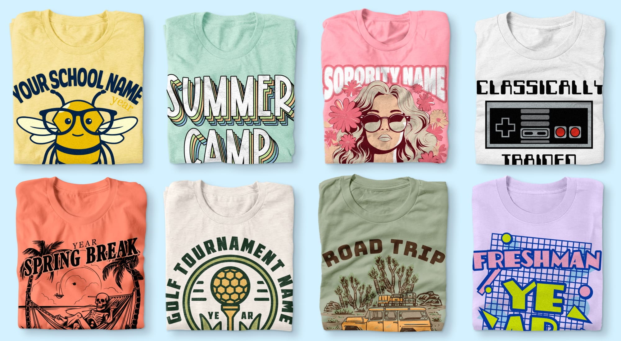 9 kiểu áo thun hot trend nhất 2024 bạn phải biết