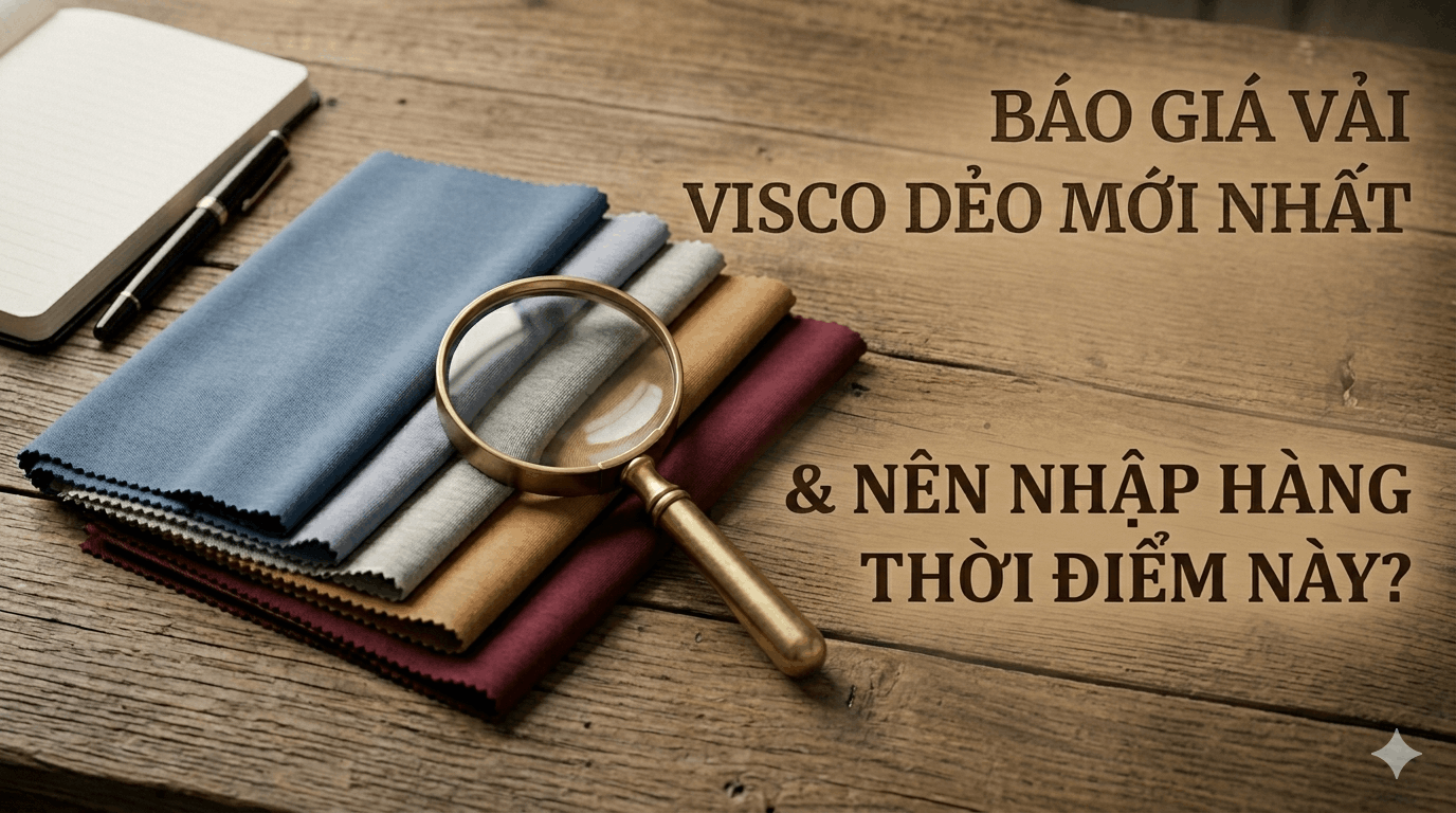 Giá vải visco dẻo hiện nay bao nhiêu? Có nên nhập thời điểm này?
