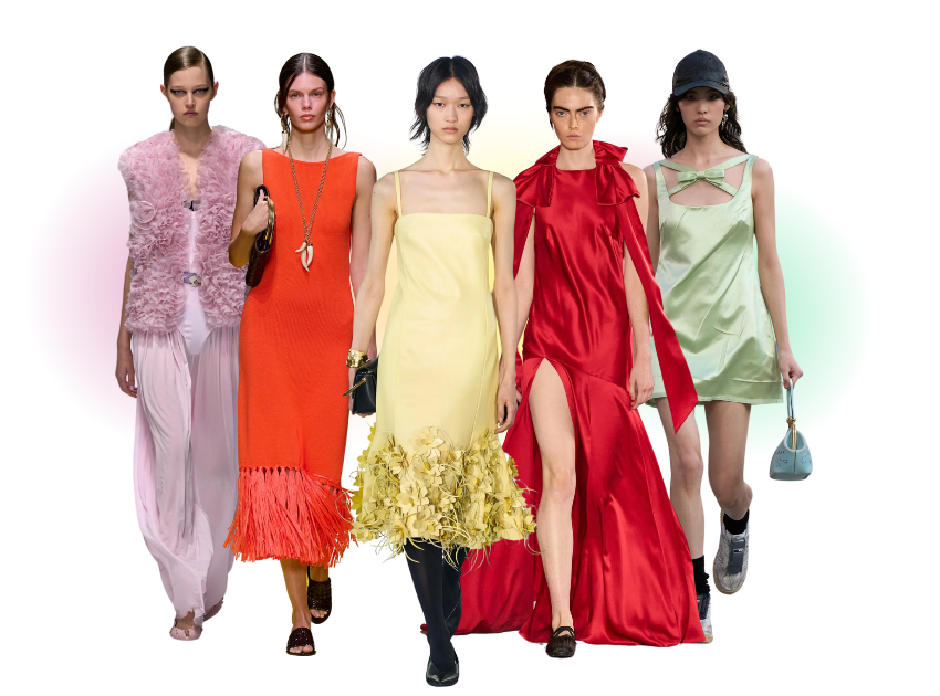 5 màu sắc chủ đạo trên sàn diễn Xuân Hè 2025